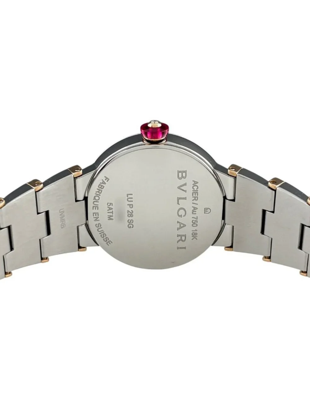 Bvlgari Watch SS PG Quartz Silver